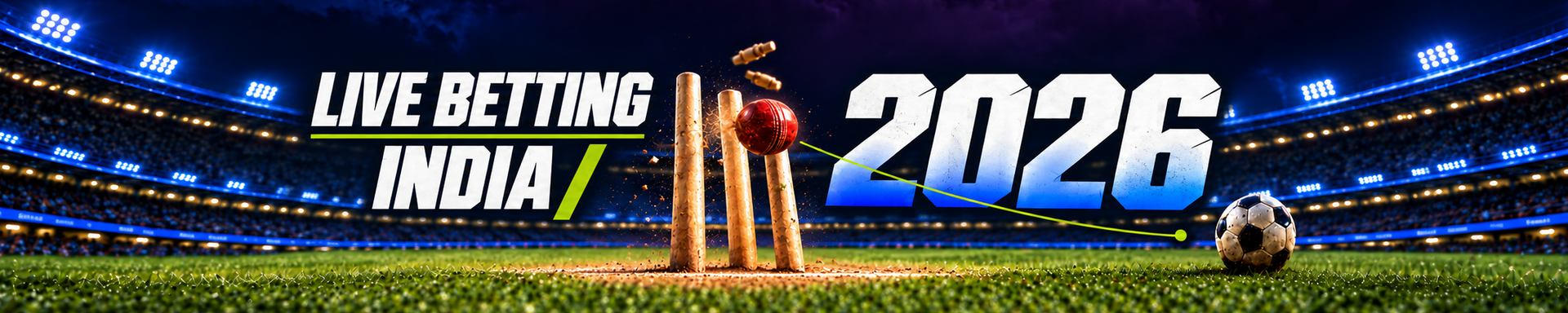 Live betting sites in India for cricket and football in 2026